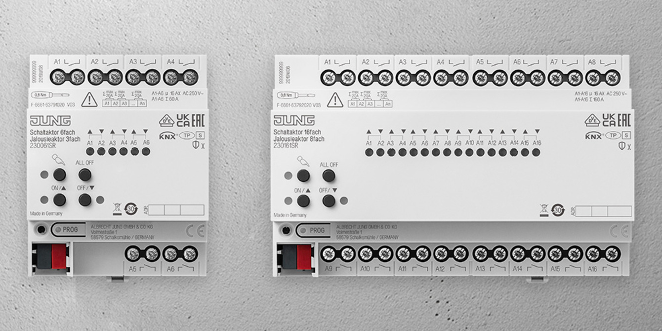 KNX Schalt- und Jalousieaktoren bei Wirbs Elektrotechnik in Coppenbrügge