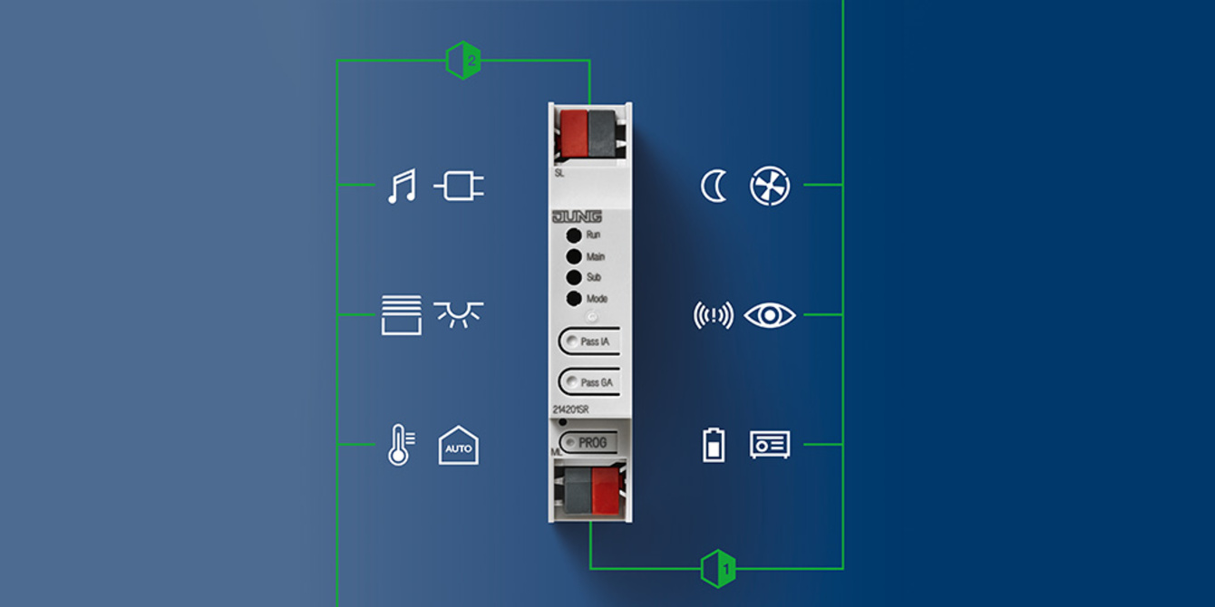 KNX Bereichs- und Linienkoppler bei Wirbs Elektrotechnik in Coppenbrügge