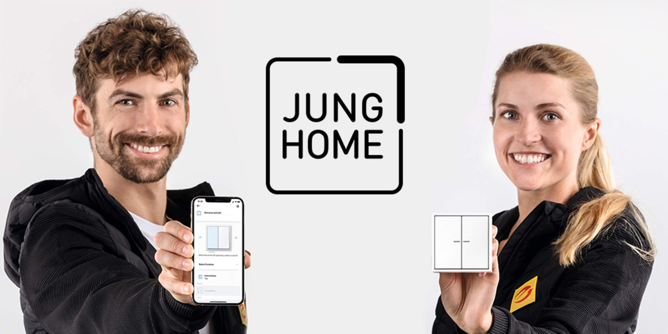 JUNG HOME bei Wirbs Elektrotechnik in Coppenbrügge